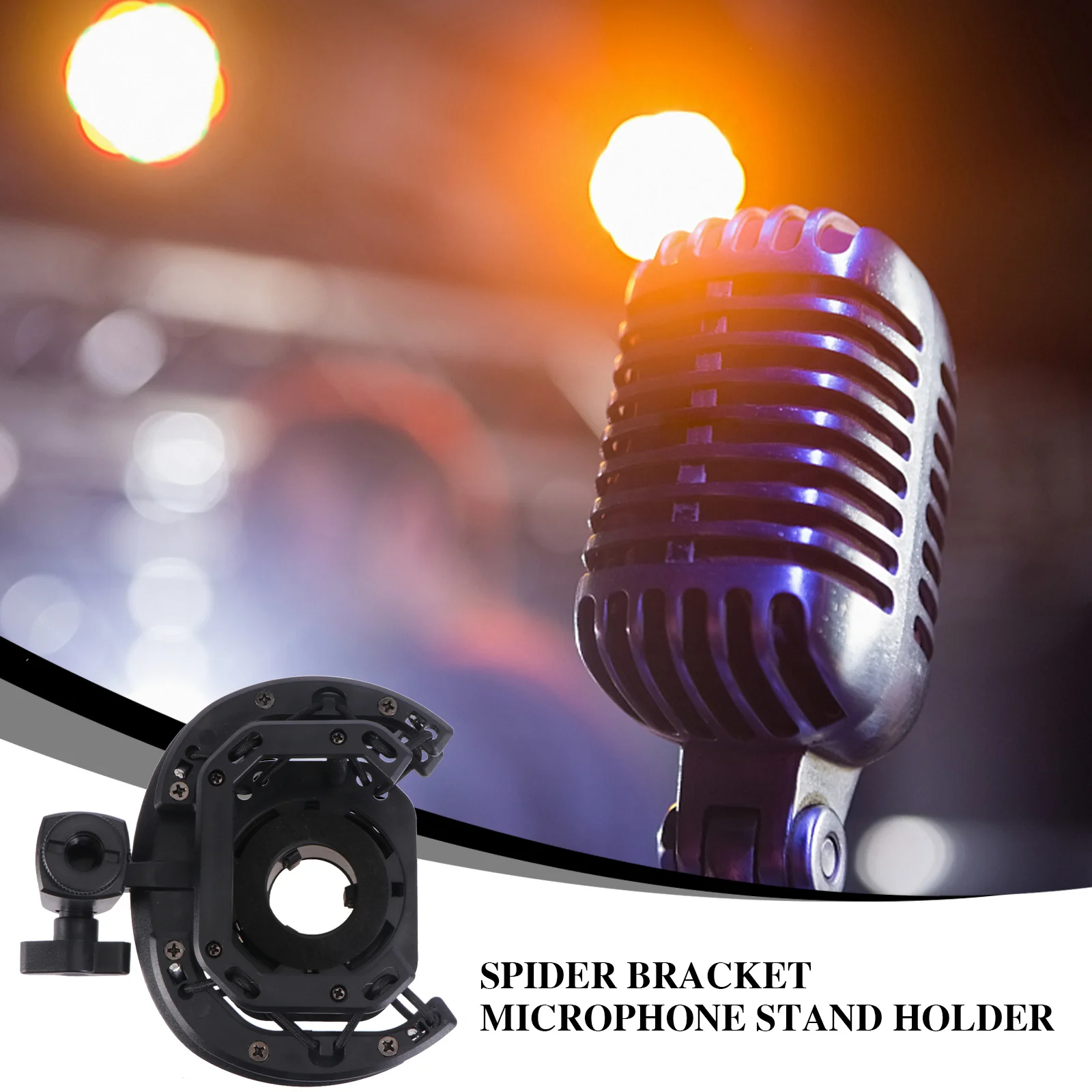 

Premium Material Microphone Stand Stable Tough Shockmount for Audio Recording Radio Broadcasting Microphone Stand