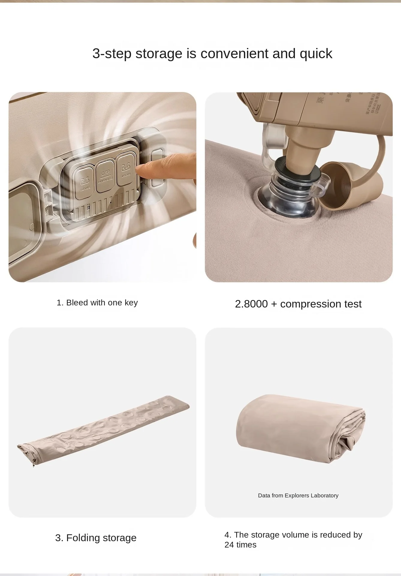 Air Mattress Built-in Pump Self-inflating Mat Cushion Outdoor Tent Inflatable Bed Double sleeping Pad For Camping or Indoor