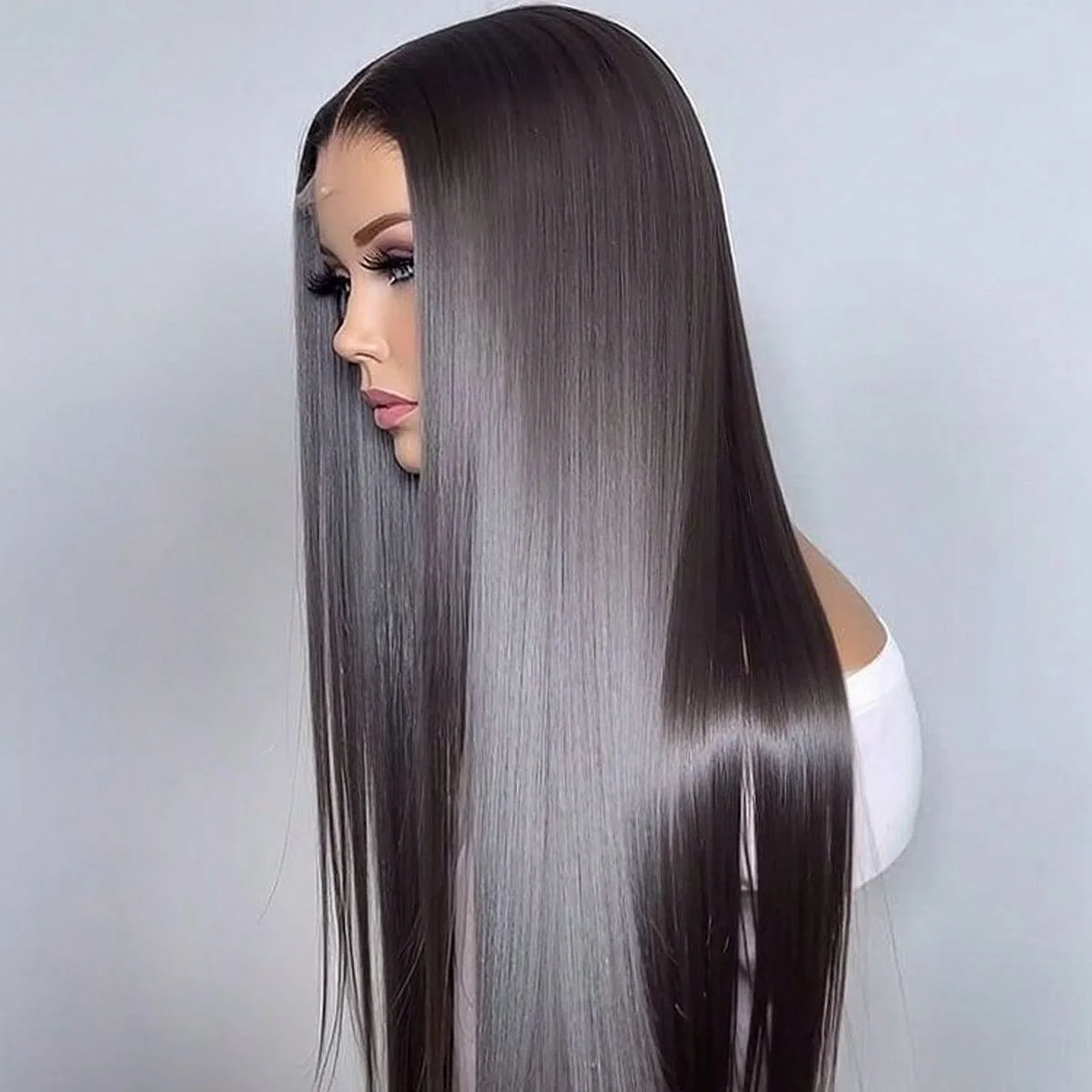 30 40 42 بوصة 5x5 13x6 HD شفافة العظام مستقيم الدانتيل شعر مستعار أمامي 200 الكثافة البرازيلي الدانتيل الباروكات الأمامية الشعر البشري للنساء