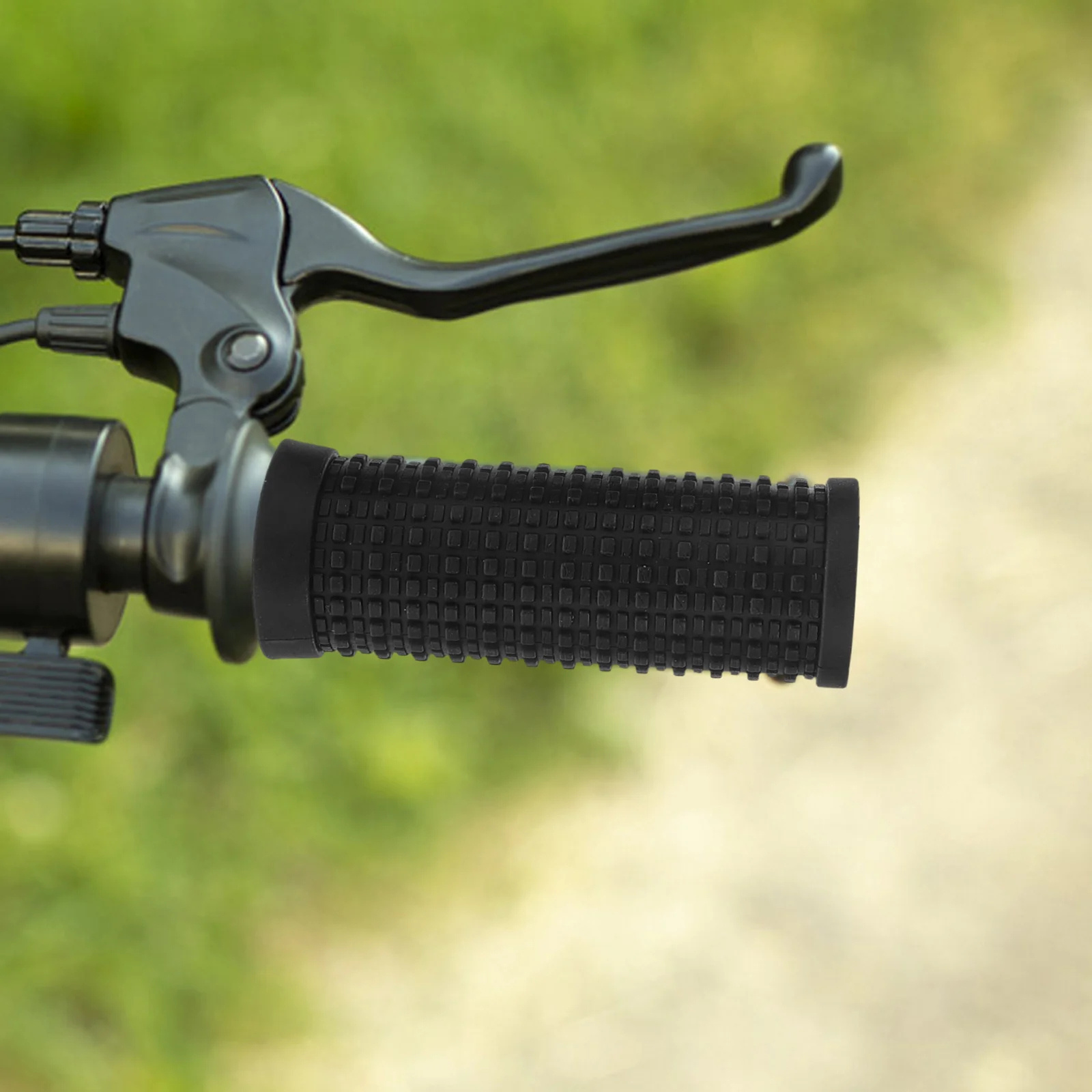 

6Pcs Bike Handle Grips Non Slip Rubber Comfortable Shock Absorbing Stable Mountain Bike Handlebar Covers for Cycling