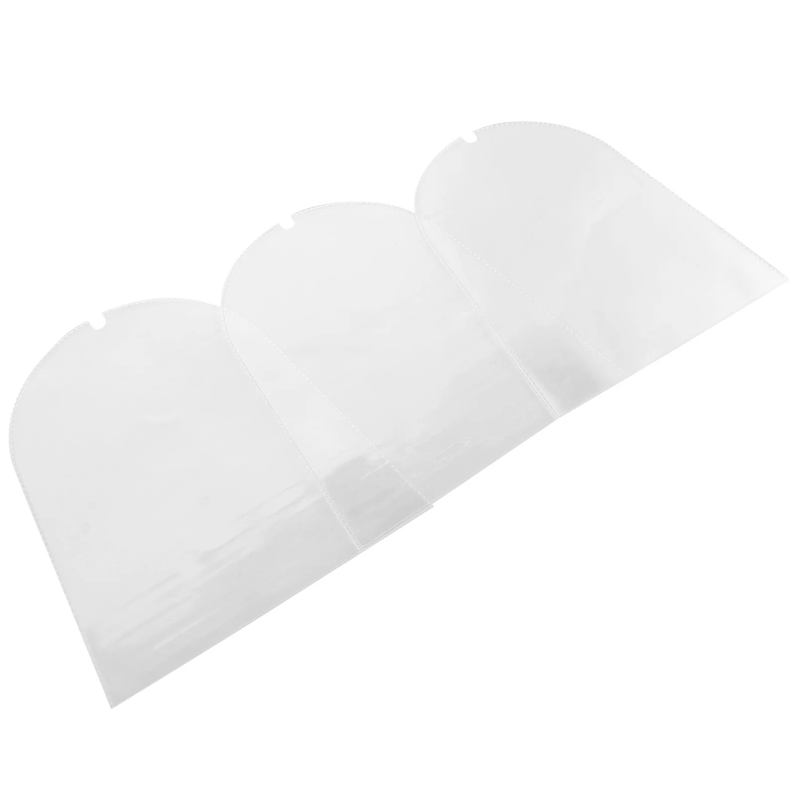 

3 pcs Pvc Transparent Protective Covers Waterproof Rainproof Dustproof Sleeve For Mini Lightweight Easy Clean