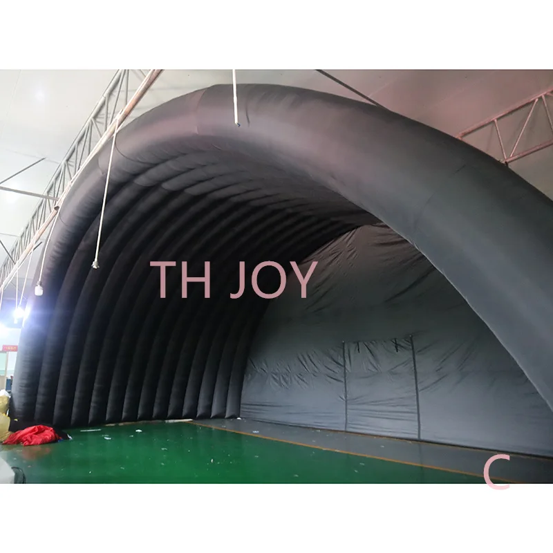 Fast Air เรือประตู,ที่กําหนดเอง 12x6 M เต็นท์,กิจกรรมกลางแจ้งเพลงเวที,Inflatable COVER เต็นท์สําหรับขาย