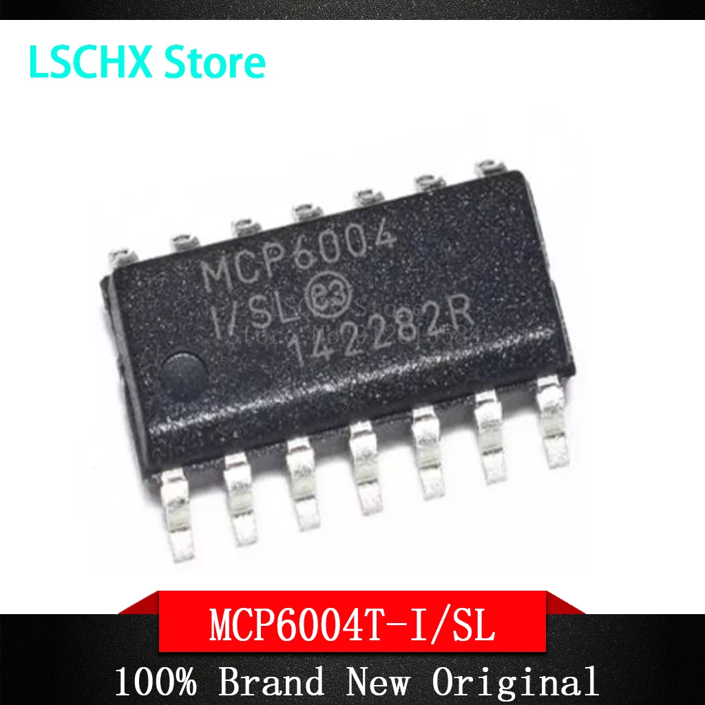 

10PCS MCP6004-I/SL SOP-14 MCP6004-I SOP MCP6004 SMD MCP604-I/SL MCP604