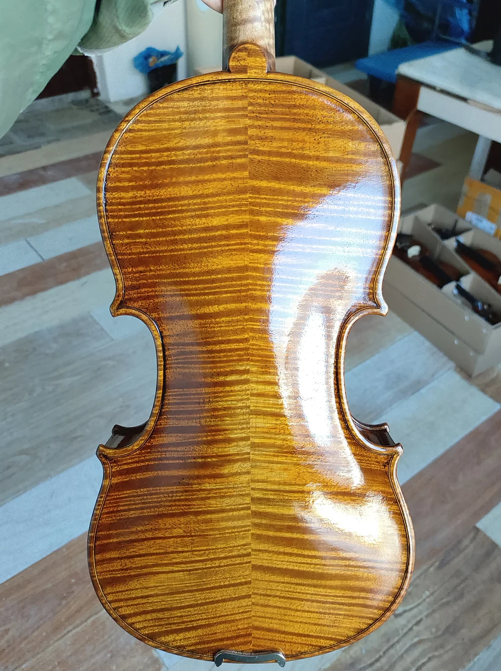 Antonio Stradivarius 1714 Soil Copy Professional Violin 4/4 Size #3547 Master European Spruce Handmade Oil Varnish