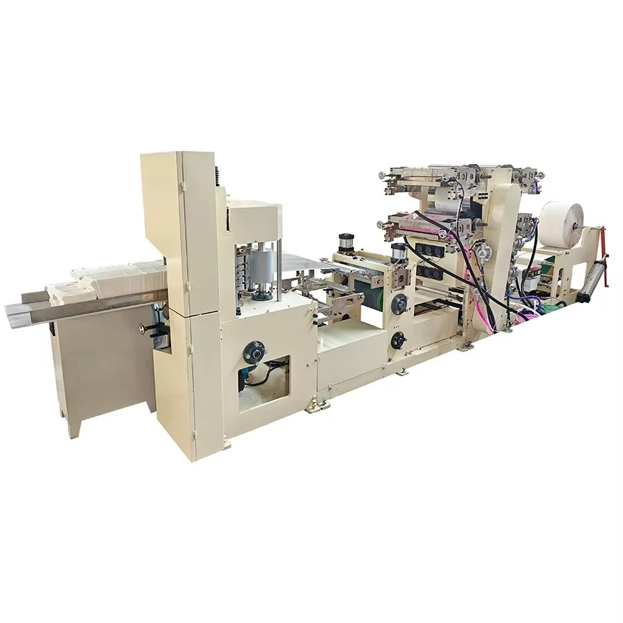 FOODLINE Paper Napkin Machine Market Oriented Economic Tissue Unit For Developing Country Local Napkin Factory Build