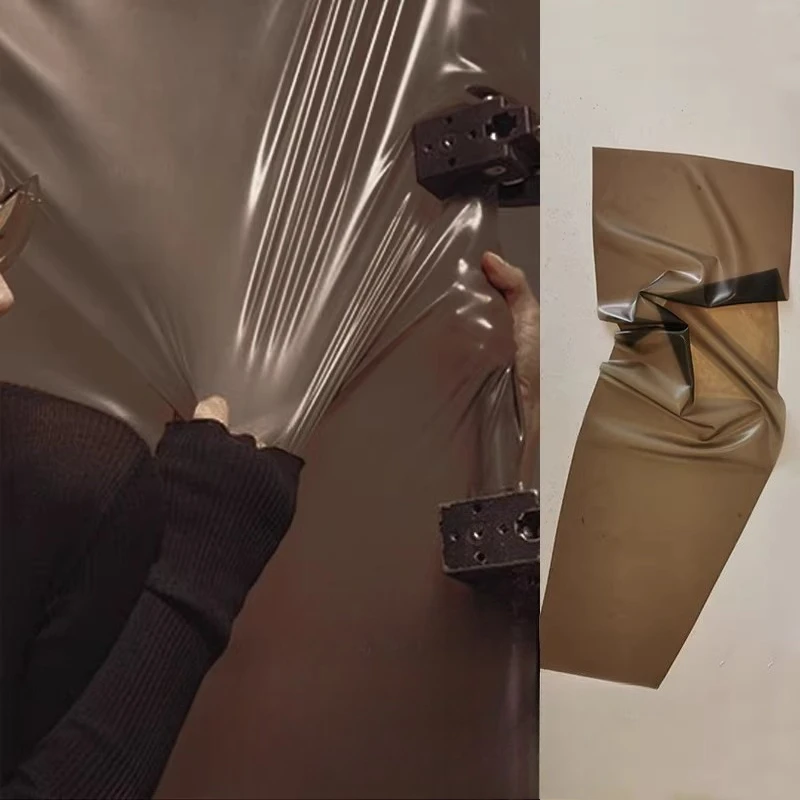 

Bright Smooth Elastic Fabric for Glossy Semi Transparent Photography Background Fabrics By The Meter Diy Sewing Cloth