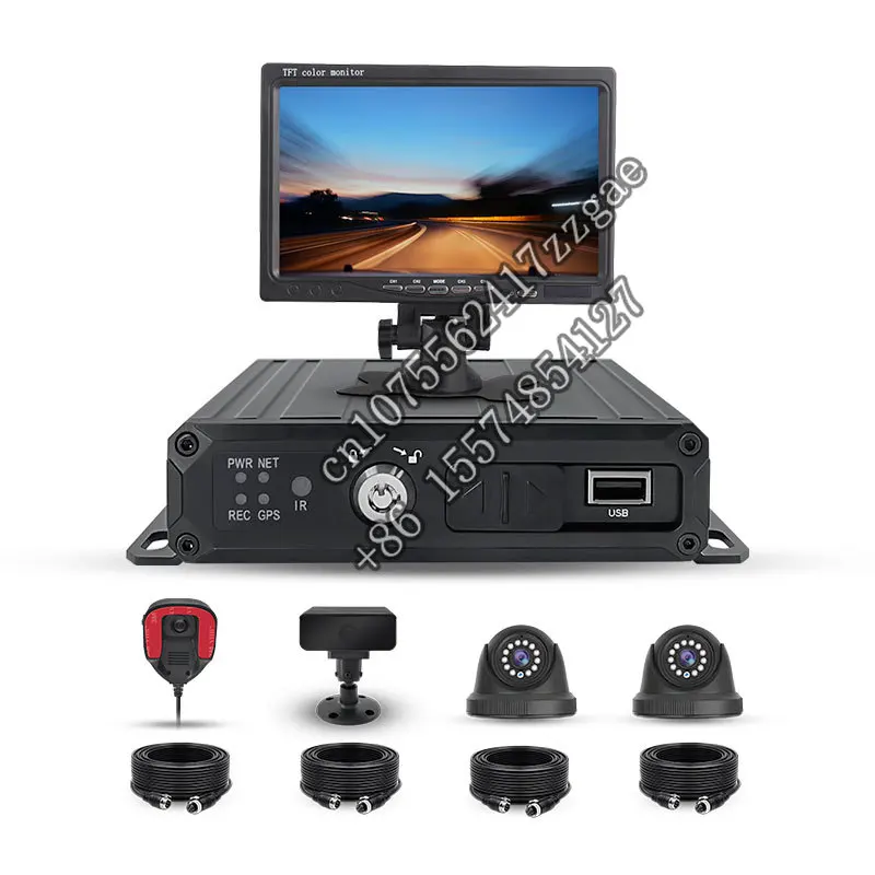 4CH 4G WIFI Car Dvr 512G SD Card auto electronics Video Recorder Hd 1080p  vehicle blackbox dvr car black box Mobile Dvr