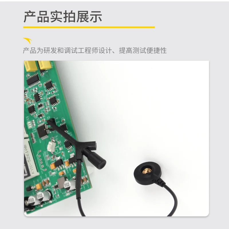 A5910 with DuPont Wire 15cm Mini Test Hook Resistant to 2A Gold-plated Aircraft Test Claw Test Clip image 3