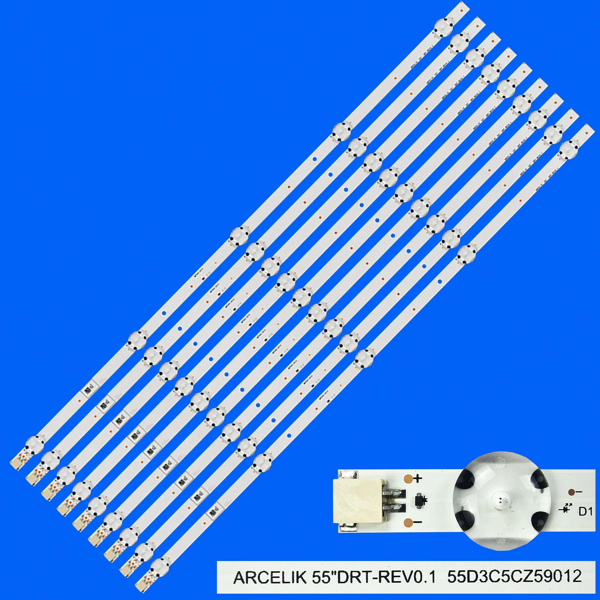 Pasek podświetlenia LED do 55GUB8865 55GUB8856 55GUB8762 55GUW8860 55GUW8768 55GUB8862 ZVB65600-AA