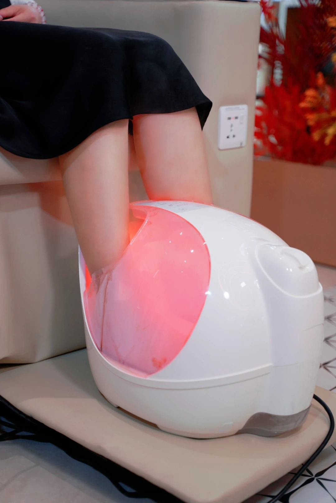 Salon Multifunction Steam Collagen Regeneration Cabin Steam Beauty Foot Massage Machine Foot Sauna Massage Machine
