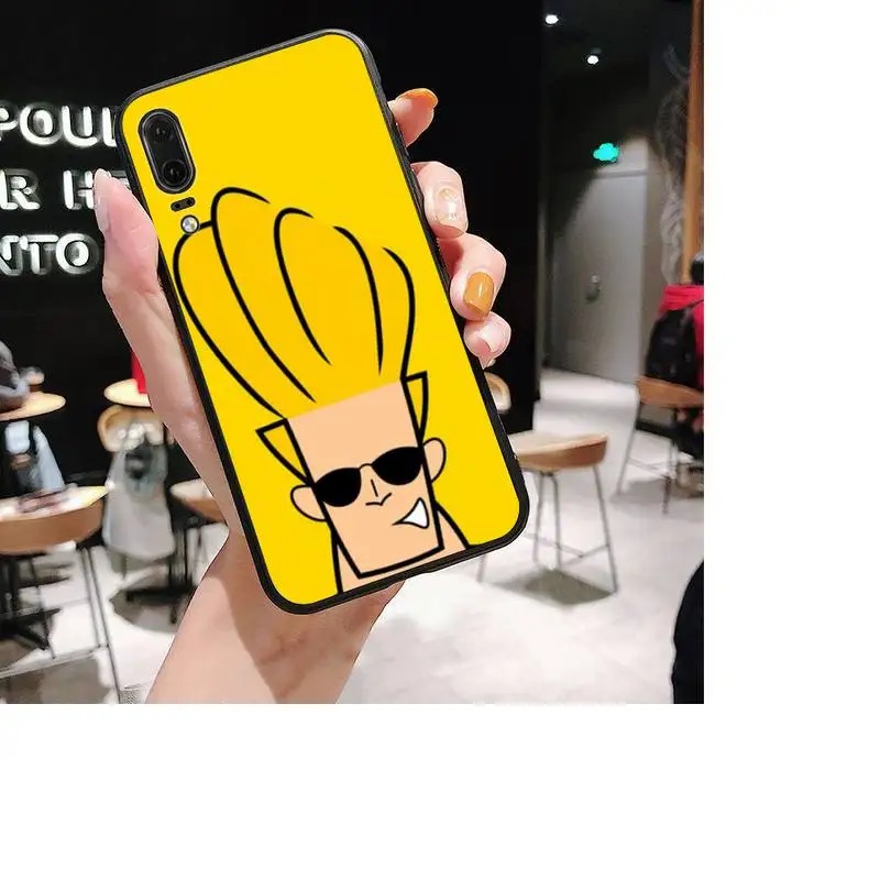 Johnny Bravo Phone Case For Huawei P30 plus P8 lite P9 lite Back Coque for Psmart P20 pro P10 lite