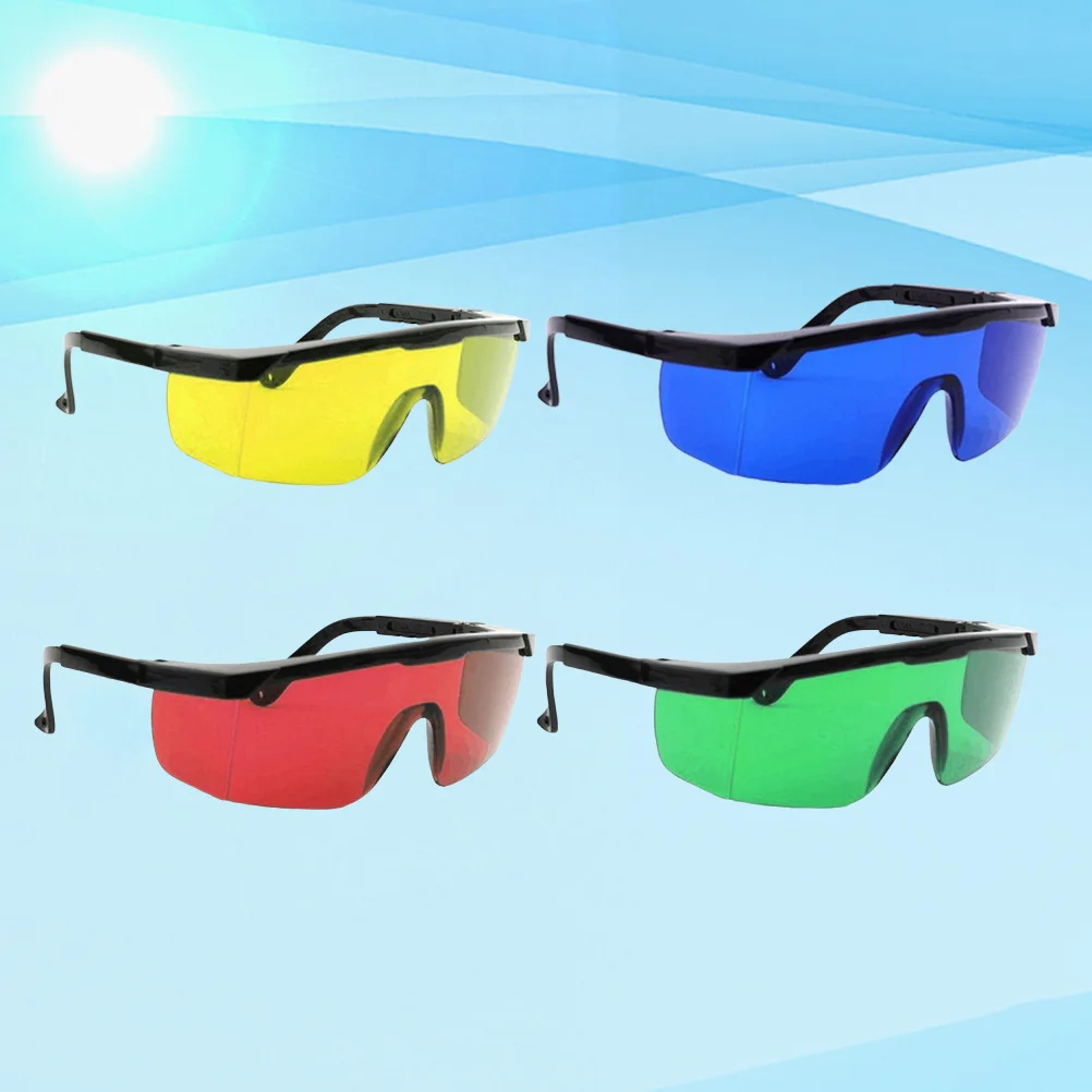 4pcs Protective Glasses For Ipl Teeth Whitening Tattoo Removal Tanning Led Therapy Safety Goggles Eye Protector