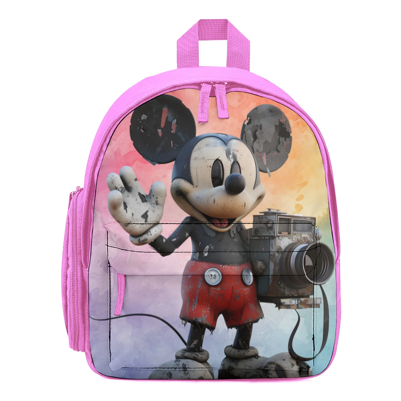 

Mickey Mouse School Backpack For Children Printed School Teenager'S Backpack Class Bag For Girls 12 Inch School Backpack Bag