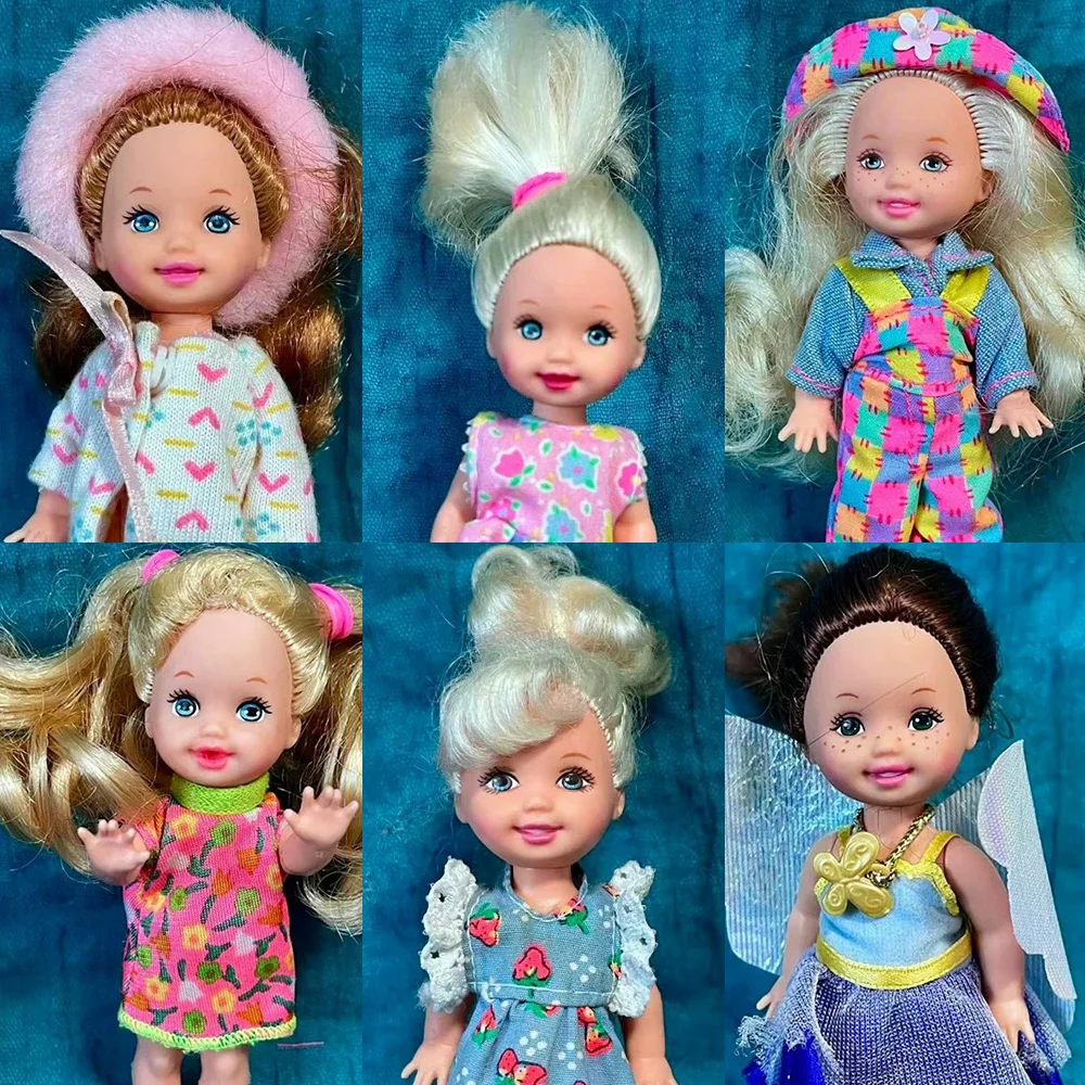 Not Brand New 1/6 Scale Little Girl and Boy Head Body Clothing Full Set Figure Toys Without Original Box Default Defect