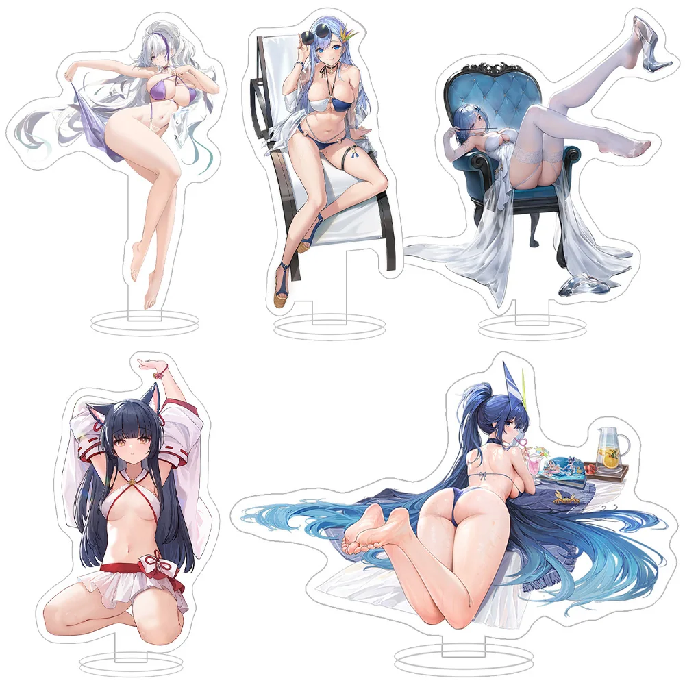 Lucky Seven Store Azur Lane Hindenburg Hindenburg  Helena Prinz Heinrich Royal Fortune official acrylic stand Boys girls gift