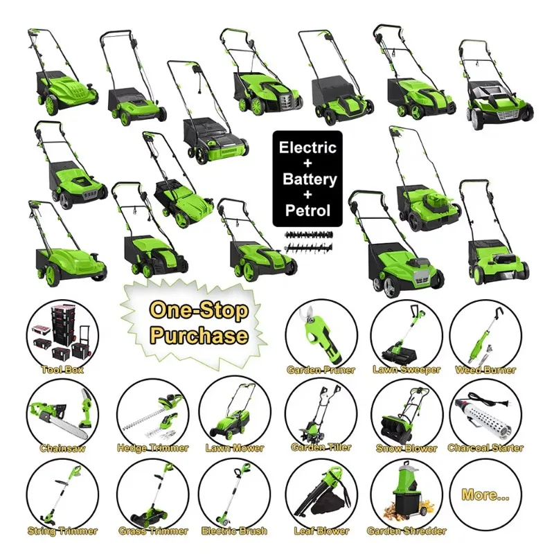 【Ganz neu】Vertak 1500 W 2-in-1 elektrischer Vertikutierer und Vertikutierer, 32 cm Arbeitsbreite, 4 Höhenverstellung, 30 l Beutel für Rasen und Garten