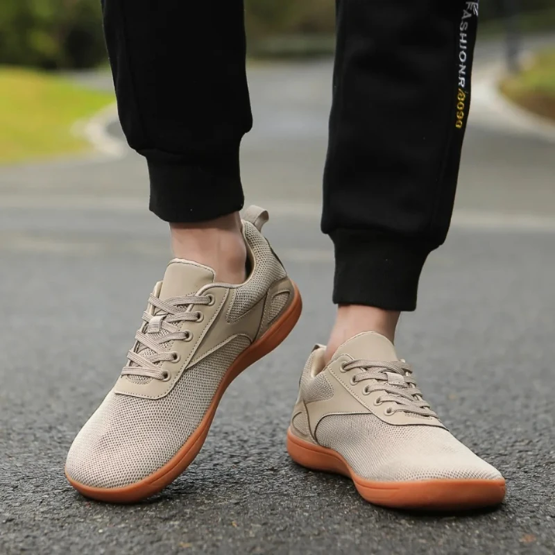

Wide-Toed Shoes Unisex Mesh Breathable Casual Men Shoes Comfortable Outdoor Barefoot Walking Sports Shoe Zapatillas Para Hombre