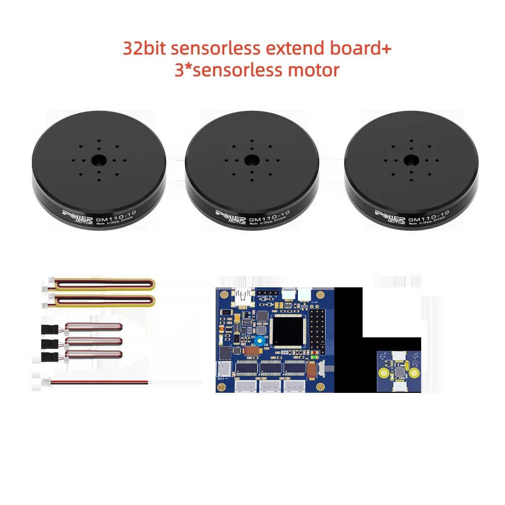 iFlight iPower GM110-10 Gimbal Motor with AS5048A Encoder - Aluminum Housing for UAV Pod & Airborne LiDAR Turntable