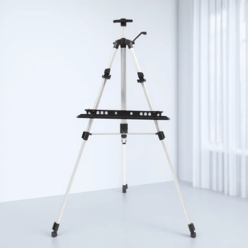

Foldable Easel Adjustable Height Painting Stand Professional Drawing Rack Sturdy Aluminum Plastic Outdoor Display Indoor