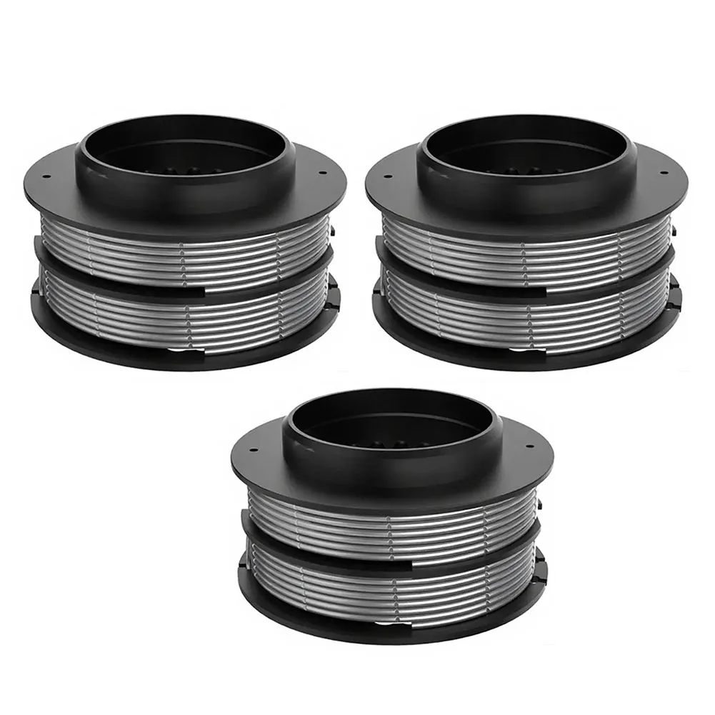 3pcs Trimmer Spool & Line 2mm Nylon Spool Line For Greenworks Trimmer GST1246 GD40BC GD40BCK2x And GD40BCB Garden Power Tool