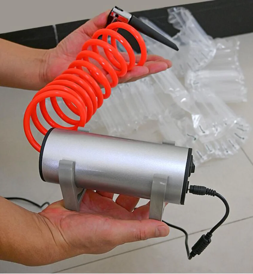 Air Column Bag Electric Air Pump Bubble Column Inflator Swimming Ring Bubble Film 220V Air Pump 12V Inflator