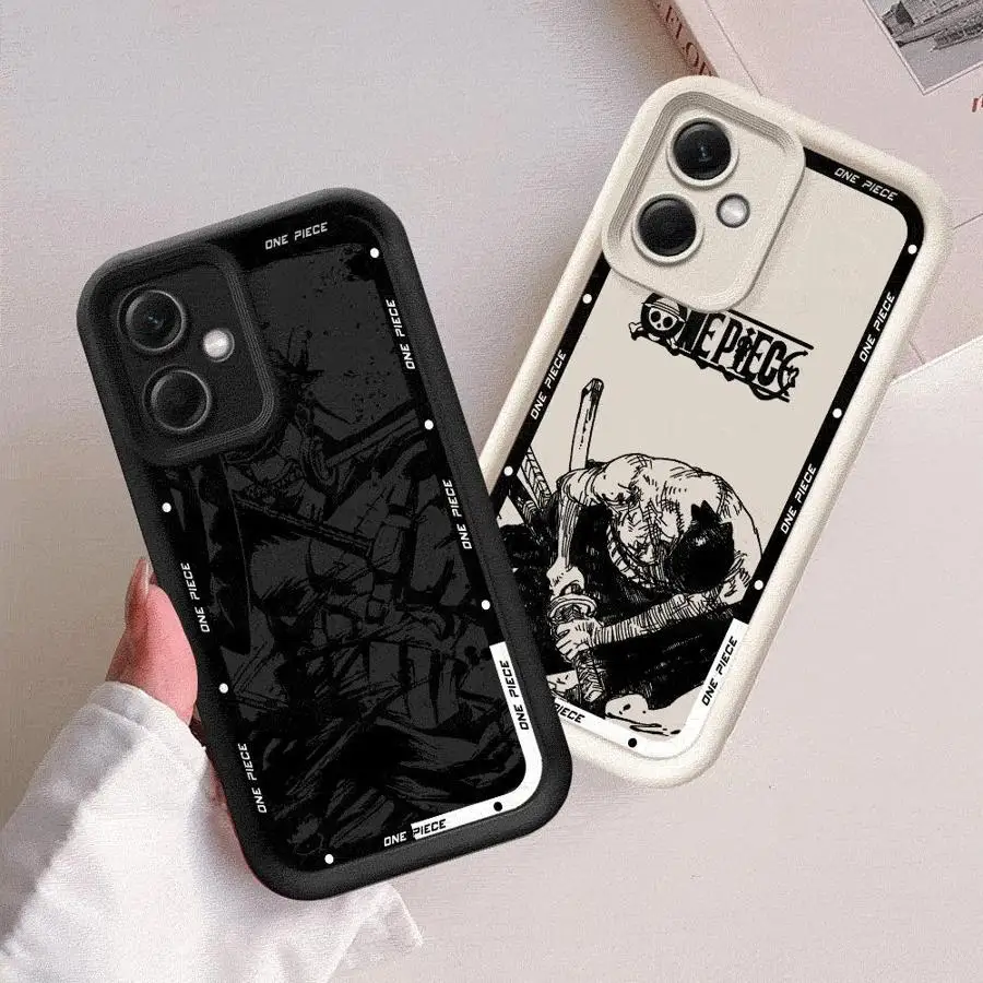 One Piece Zoro Phone Case for Xiaomi Redmi Note 12ProPlus 13Pro 12 11S 10S 10 11Pro 13 4G 5G Soft Cover