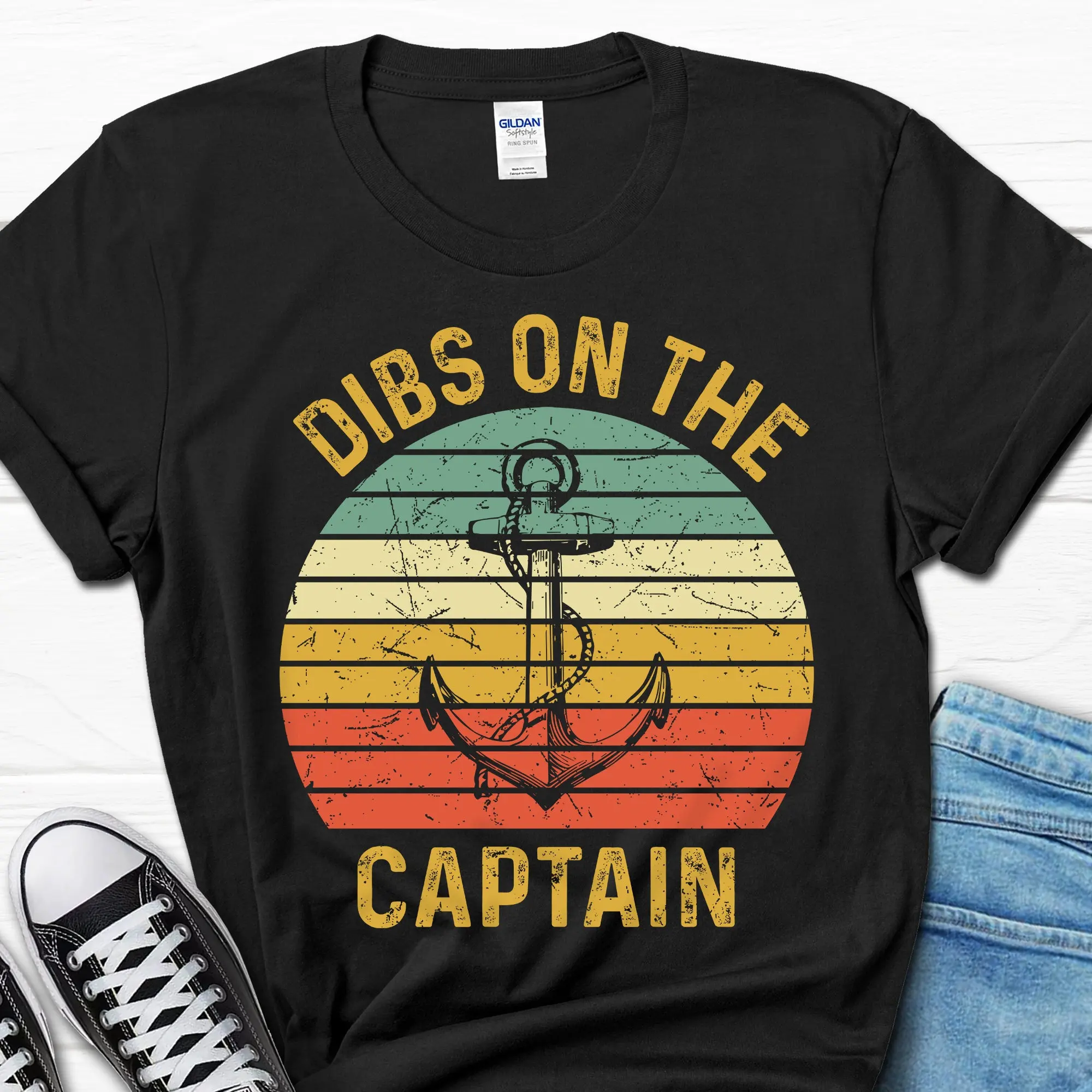 Boating T Shirt For Her Pontoon Women Dad Sailing Lover Men's Boat Owner s From Wife Father's Day Him