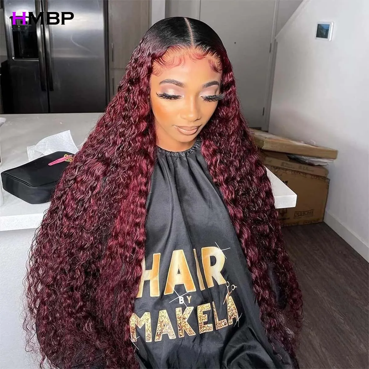 أومبير 99J غلويليس الباروكات شعر الإنسان موجة عميقة 13x6/13x4 HD الدانتيل الشفاف الجبهة باروكة من شعر طبيعي مجعد موجة المياه 360 الدانتيل الباروكات