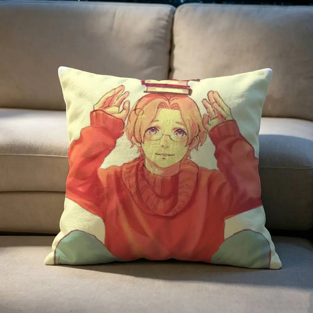 Hetalia Matthew Williams  Pillow cover gift High definition digital printing,Surprise  vivid pattern Household.