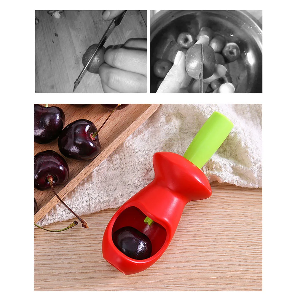 

Multifunctional Cherry Pitter Fruit Core Remover Kitchen Gadgets Removal for Home Daily Use
