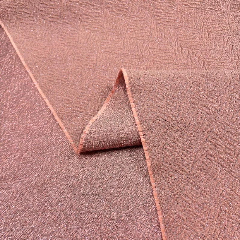 فستان قماش الجاكار الداكن منقوش بسلك معدني فستان نخب مصنوع يدويًا حقيبة خياطة مصنوعة يدويًا من القماش بالمتر