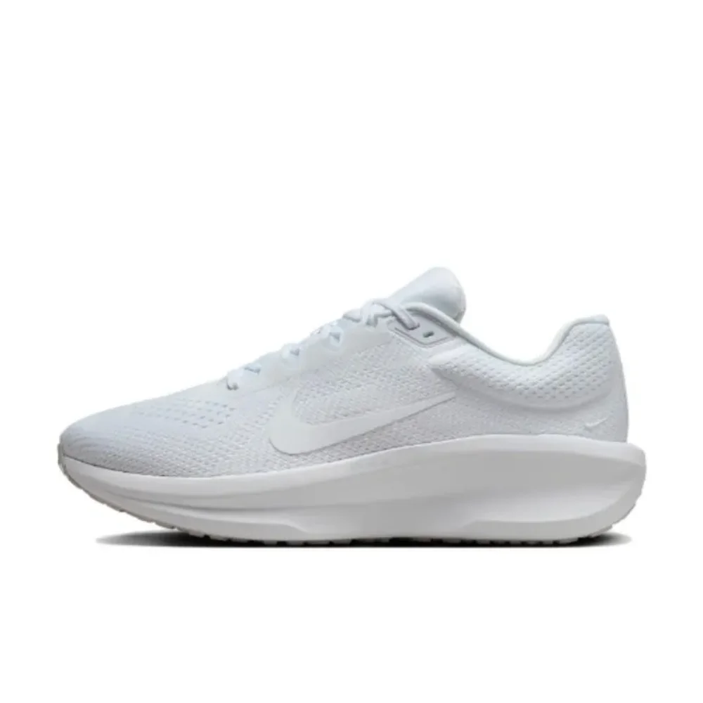 Nike Winflo 11 Men's and Women's Low Top Running Shoes Comfortable Shock Absorption Anti-slip Wear-resistant Sneakers white