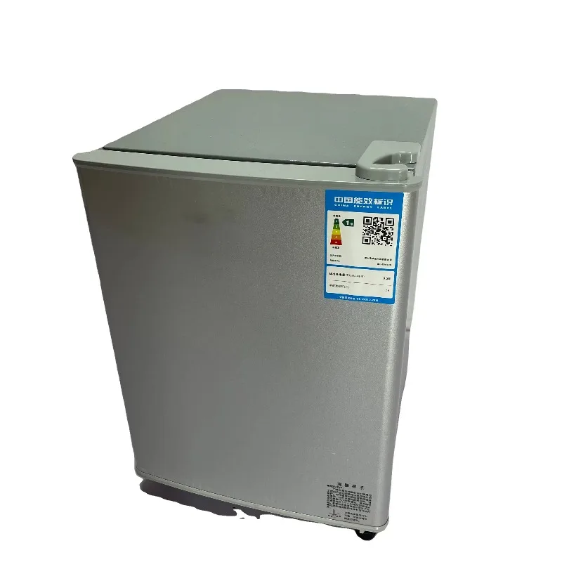 Portable Small Top-Freezer Stainless Steel Refrigerator Electric Compressor Freezer for Home Car Hotel Outdoor Use