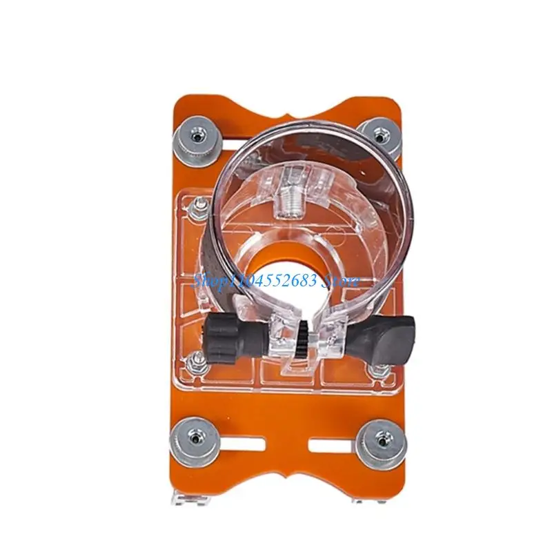 Y6GD 2 in 1 スロットベースと固定ブラケット ウッドトリマー ルーターツール 50mm用