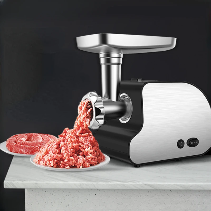 

Electric meat grinder household commercial high-power stainless steel multi-function mincing small enema meat grinders electric