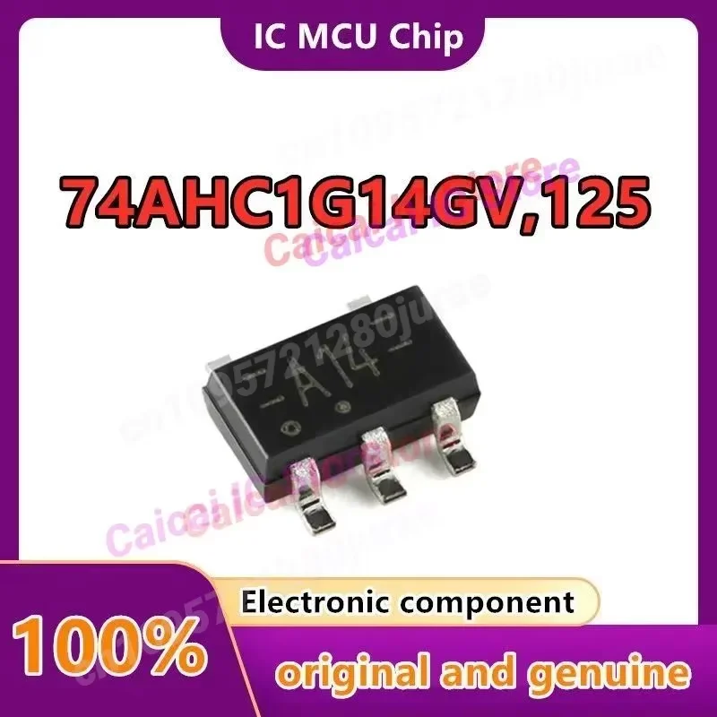 

100 шт. 74AHC1G14GV,125 SOT-753 Инвертирующий триггер Шмитта, оригинальный, подлинный