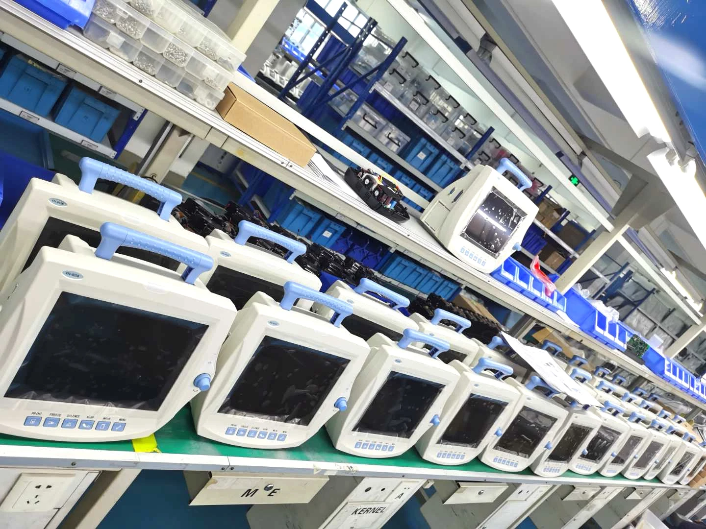 Kernel KN-601A Manufacture Price Portable 7 Inch 6 Parameter Pet Vet Ecg Nibp Resp Ibp Health Monitor