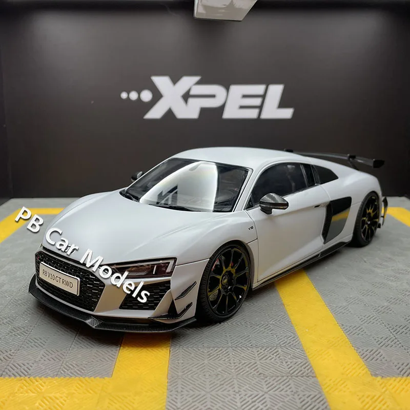 KengFai 1:18 R8 V10 GT RWD 2021 alloy simulation car model