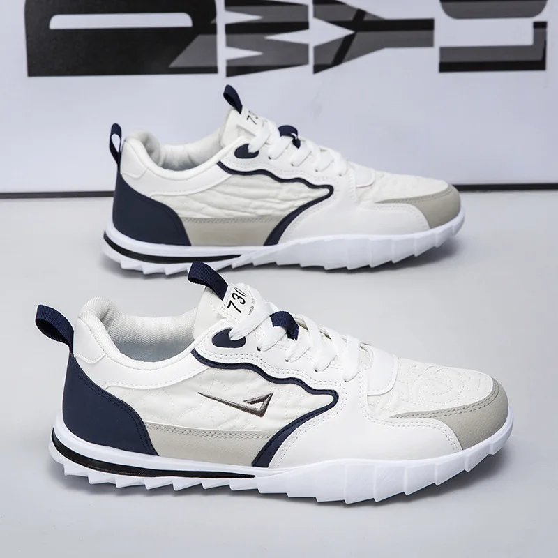 

Men's shoes 2025 versatile color trend low-top breathable comfortable and versatile lace-up casual shoes sneakers men