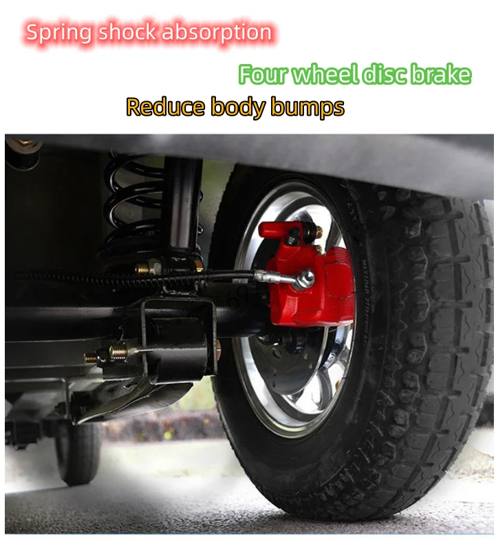 Low-speed micro-electric vehicle four-wheel 1000W 4-seat electric new energy vehicle new model