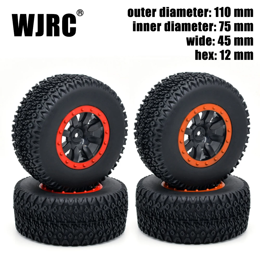 

ZD Racing 1/10 DBX-10 Slash Redcat HSP Desert Buggy Short Course Truck RC Car 1/10mm Tires Wheels 12mm Hub Hex 7542 7543