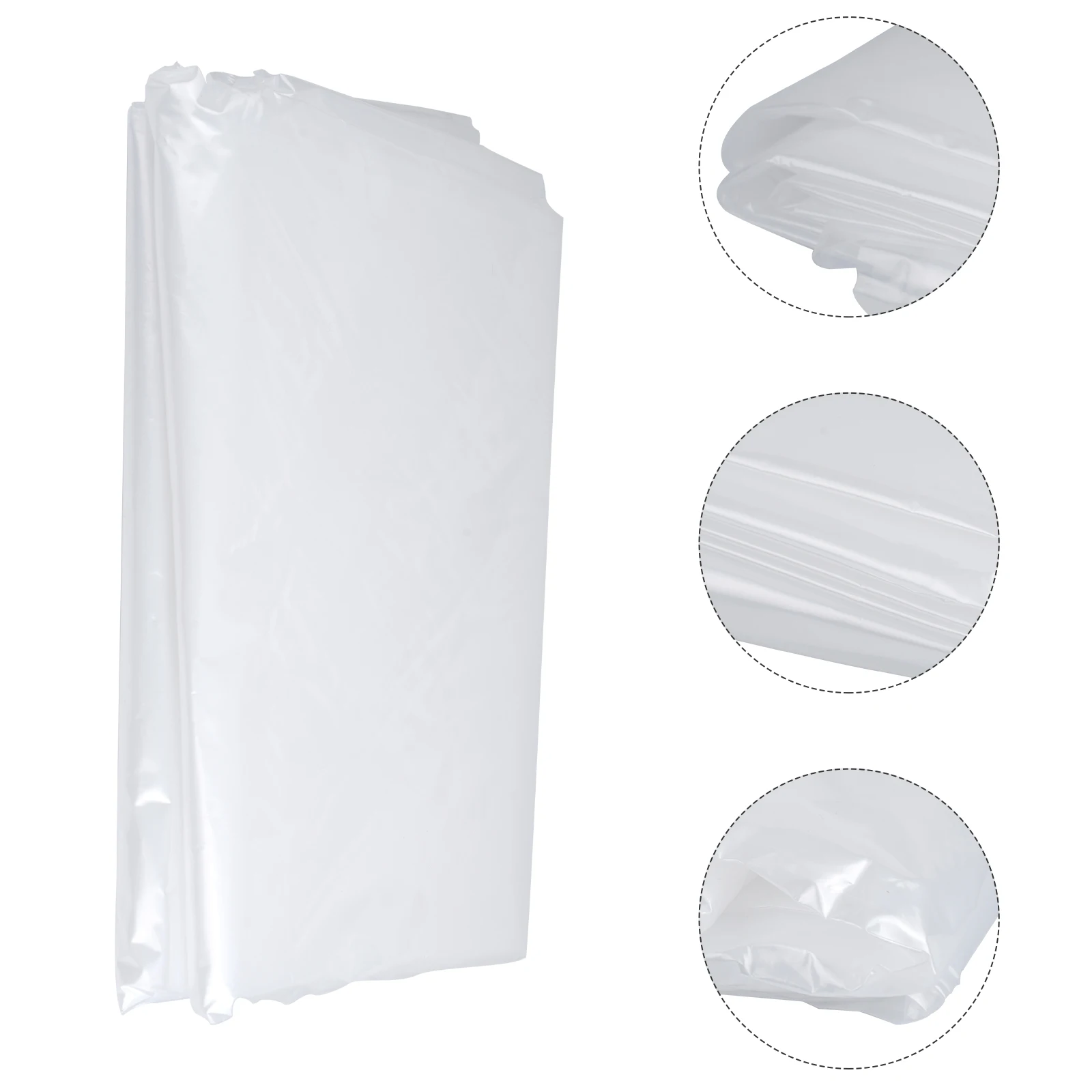 1*Greenhouse Film Clear Polythene Plastic Sheeting Garden Diy Material Cover For Greenhouse Roof 3*4m/3*6m/3*10m For Gardeners