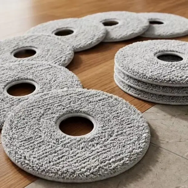 8-Pack Mop Pads Replacement For Roomba For Combo 415 Robot Vacuums, 115mm Cleaning Cloths Pad, Mop Accessories