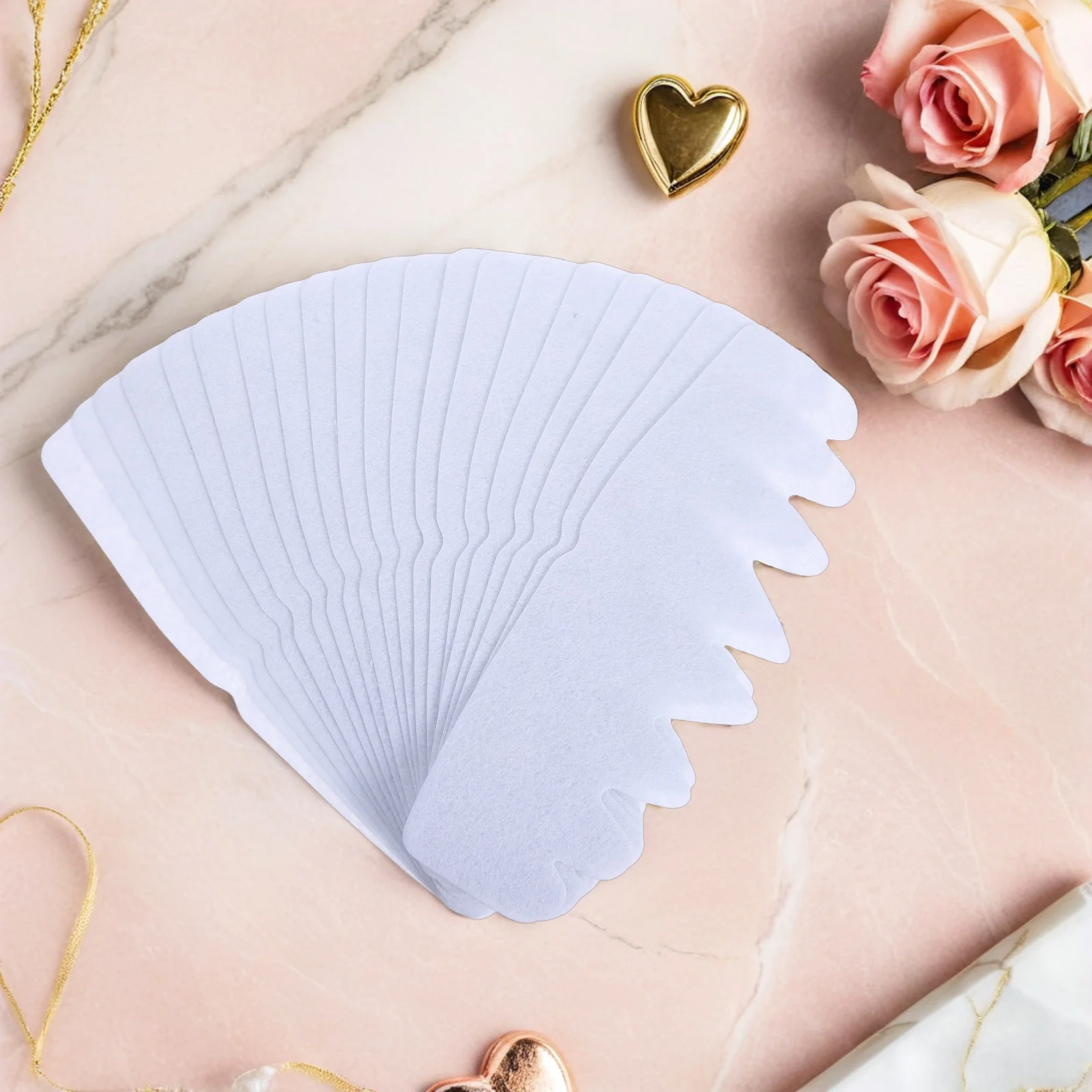 Inserti per berretto da baseball da 20 pezzi Supporto interno in feltro Fodera in tessuto non tessuto traspirante Ritenzione della forma Shaper universale leggero e durevole