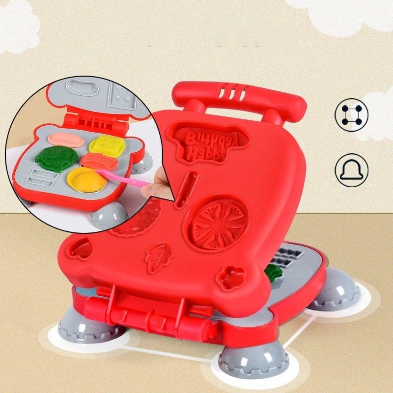 Jouer à la pâte outils Slime pâte à modeler 3 en 1 couleur argile gâteau crème glacée fabricant nouilles Machine bricolage moule Kit enfants Montessori éducation