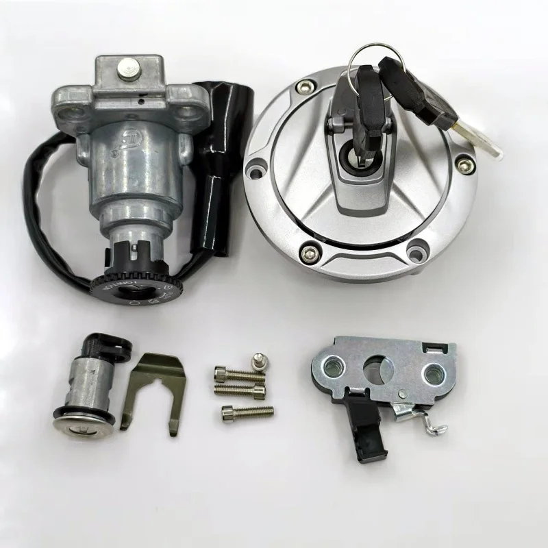 Lock Set With Keys For LONCIN voge LX500R 500R Motorcycle Fuel Tank Cap Lock Ignition Switch Lock Set Seat  VOGE LX500R 500R