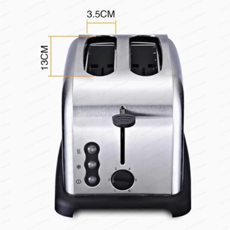 Compact 2-Slice Toaster and Sandwich Grill, 3-in-1 Breakfast Station for Small Kitchen, Space Saving Design