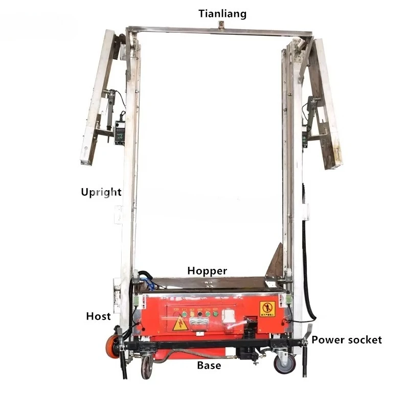 Best Price Automatic Wall Plaster Cement Mortar Rendering Machine for Sale