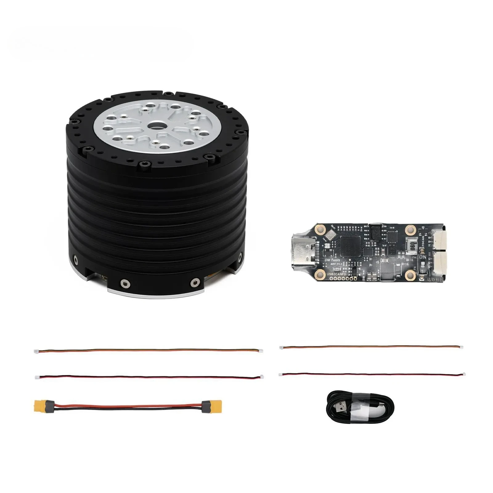 DM10422P 48V Dual Encoder Hollow Planetary Reducer Joint Motor for Embodied Intelligence