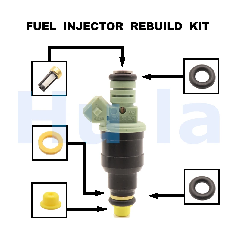 

Fuel Injector Repair Kits Gasoline Gasket for Volvo 2.3L 0280150804